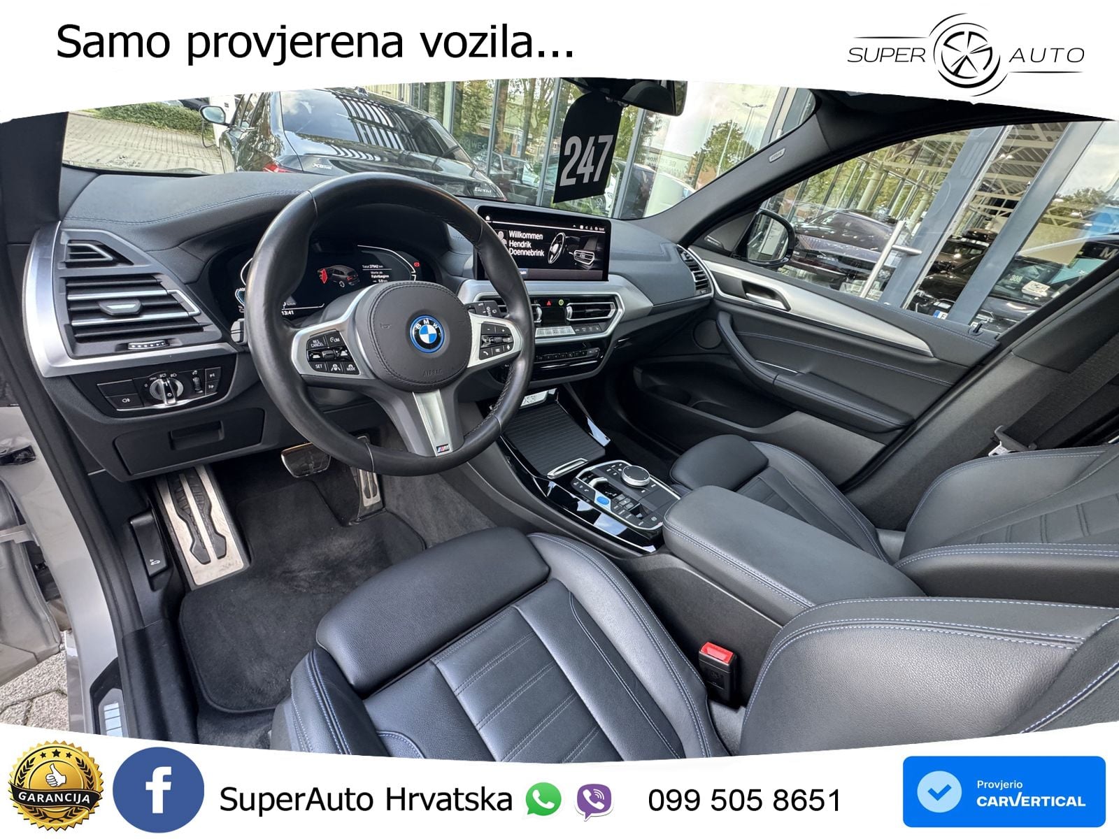 BMW iX3 80 kWh (286 KS) M Sport ACC+HEAD+GR SJED+360+PANO