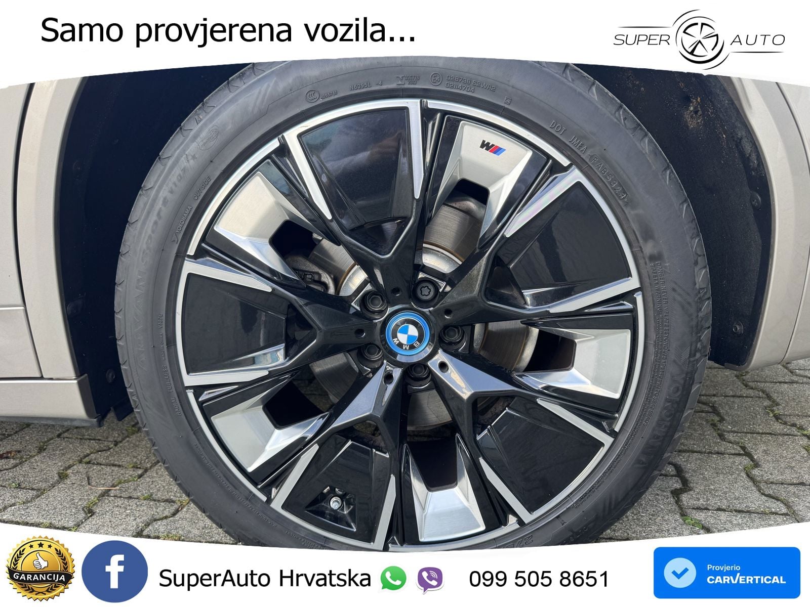 BMW iX3 80 kWh (286 KS) M Sport ACC+HEAD+GR SJED+360+PANO