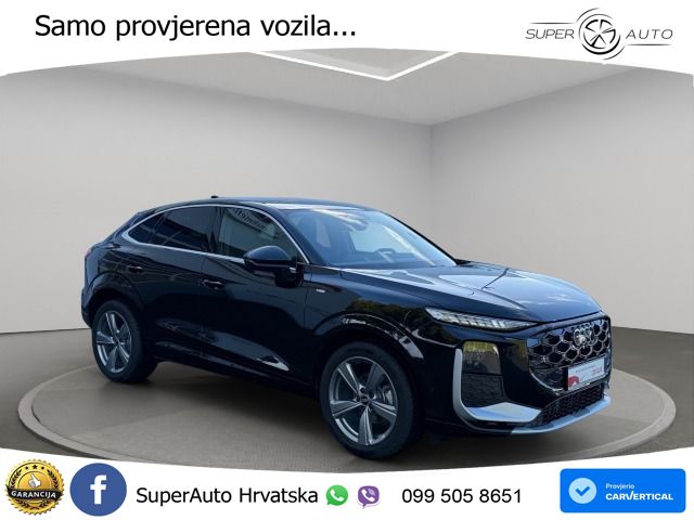 Audi Q3 III Sportback 1.5 TFSI (150 KS) S tronic S line LED+GR SJED+ACC