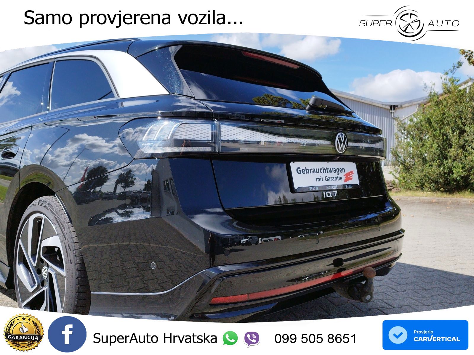 Volkswagen ID.7 Pro 82 kWh (286 KS)