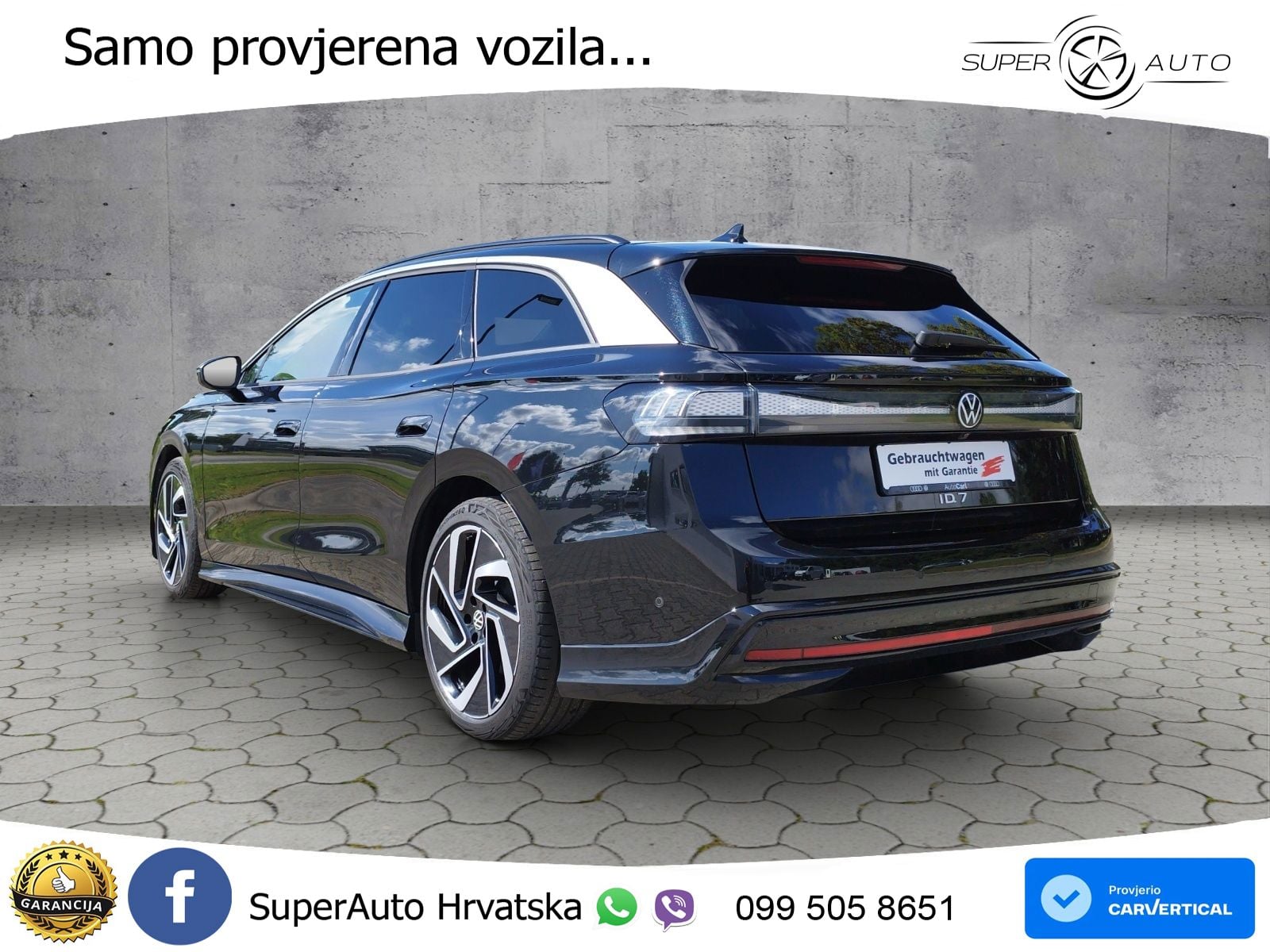 Volkswagen ID.7 Pro 82 kWh (286 KS)