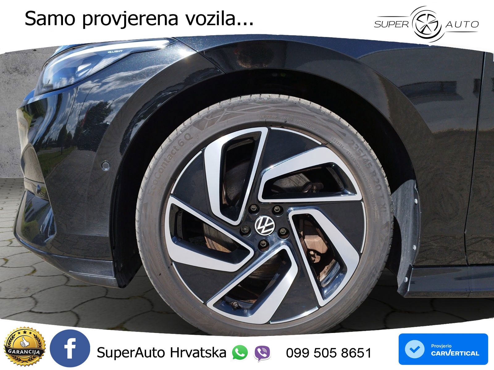 Volkswagen ID.7 Pro 82 kWh (286 KS)