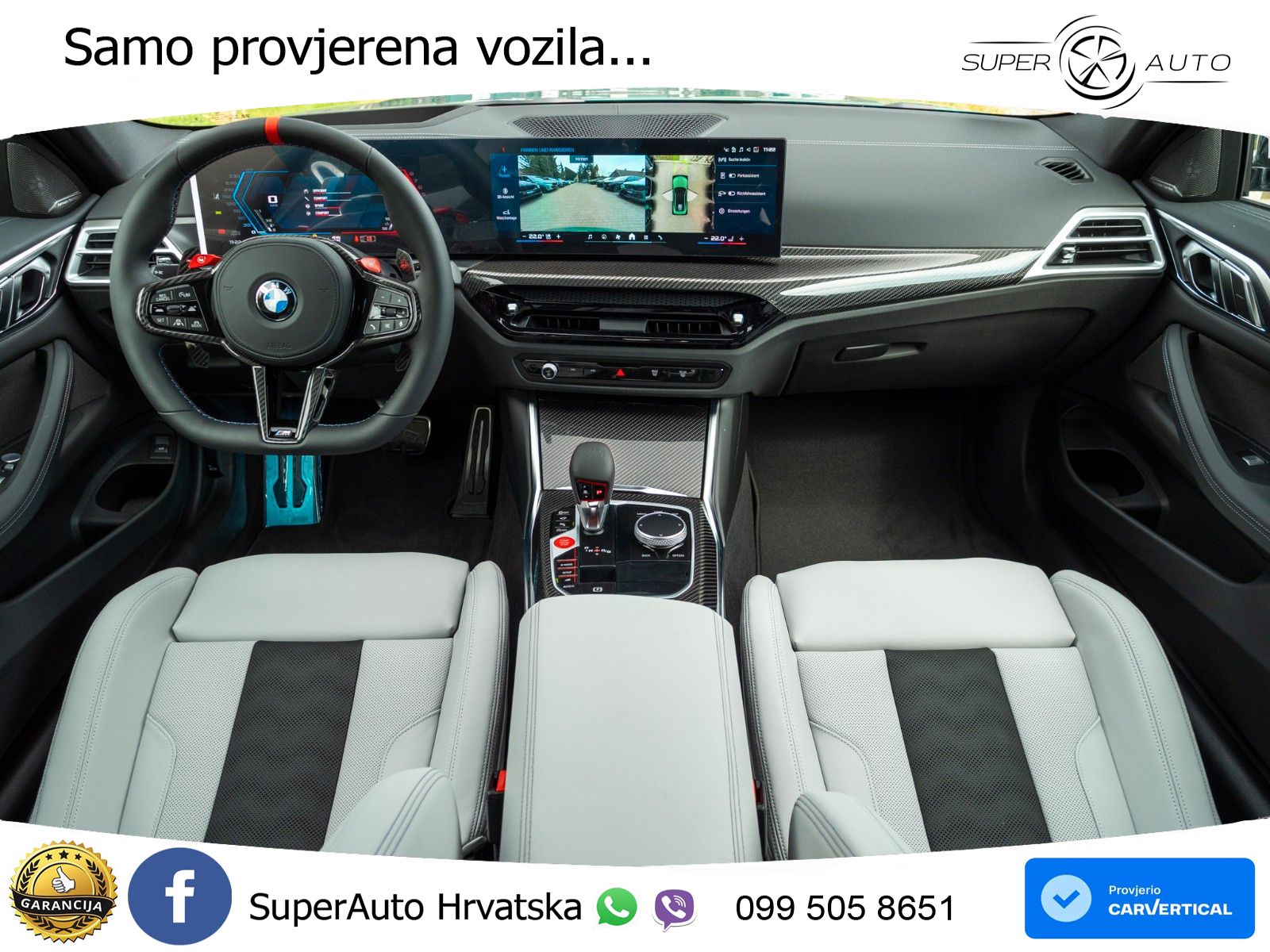 BMW M4 Competition 3.0 (530 KS) xDrive Steptronic LED+GR SJED+ACC