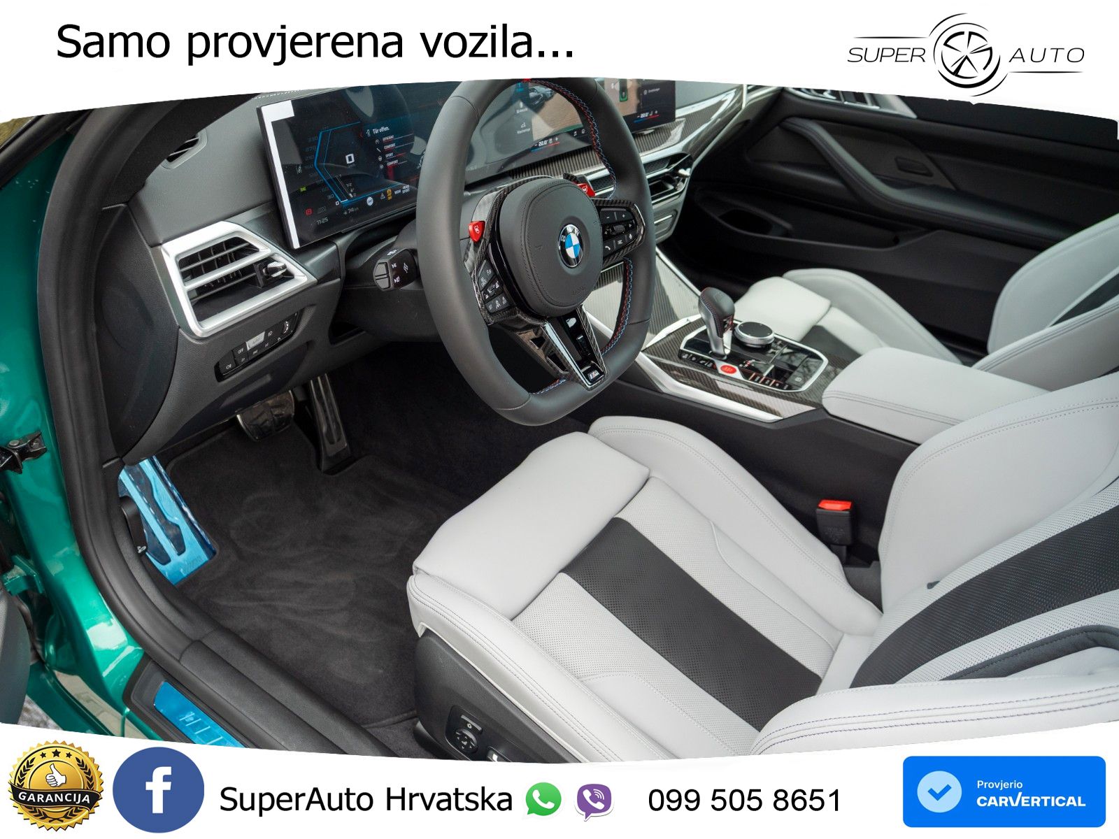 BMW M4 Competition 3.0 (530 KS) xDrive Steptronic LED+GR SJED+ACC