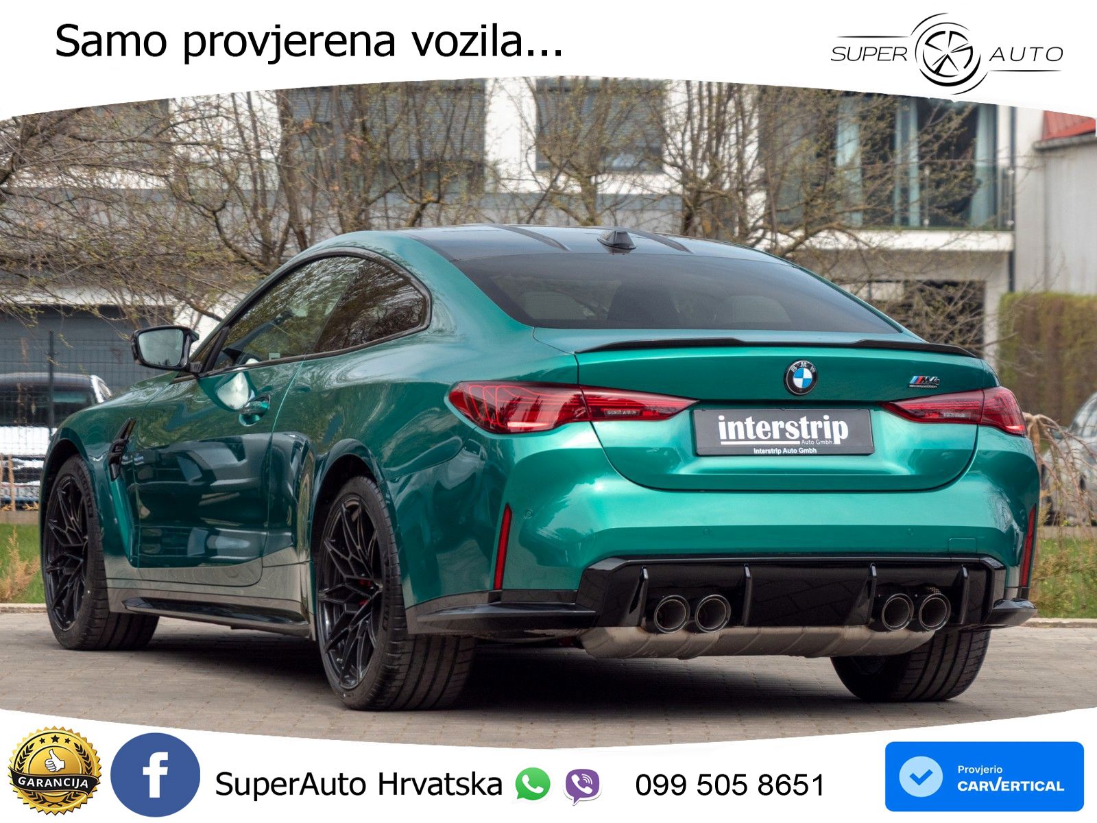BMW M4 Competition 3.0 (530 KS) xDrive Steptronic LED+GR SJED+ACC