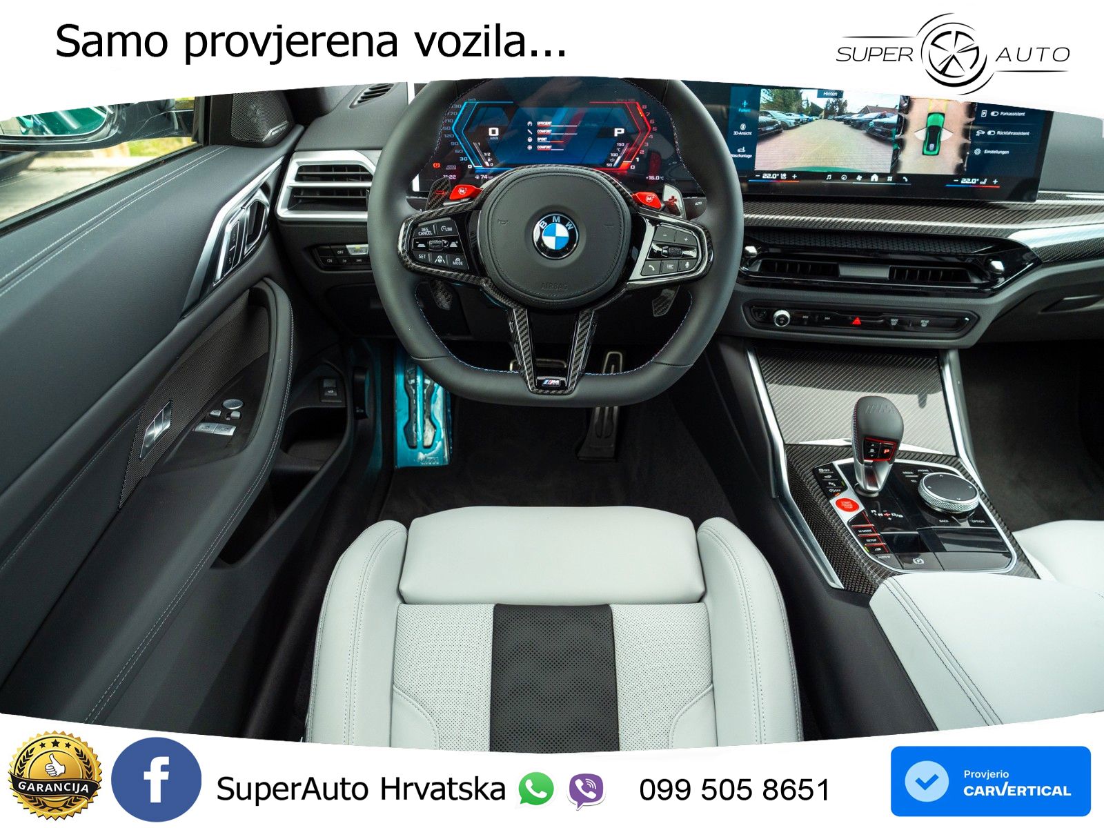 BMW M4 Competition 3.0 (530 KS) xDrive Steptronic LED+GR SJED+ACC