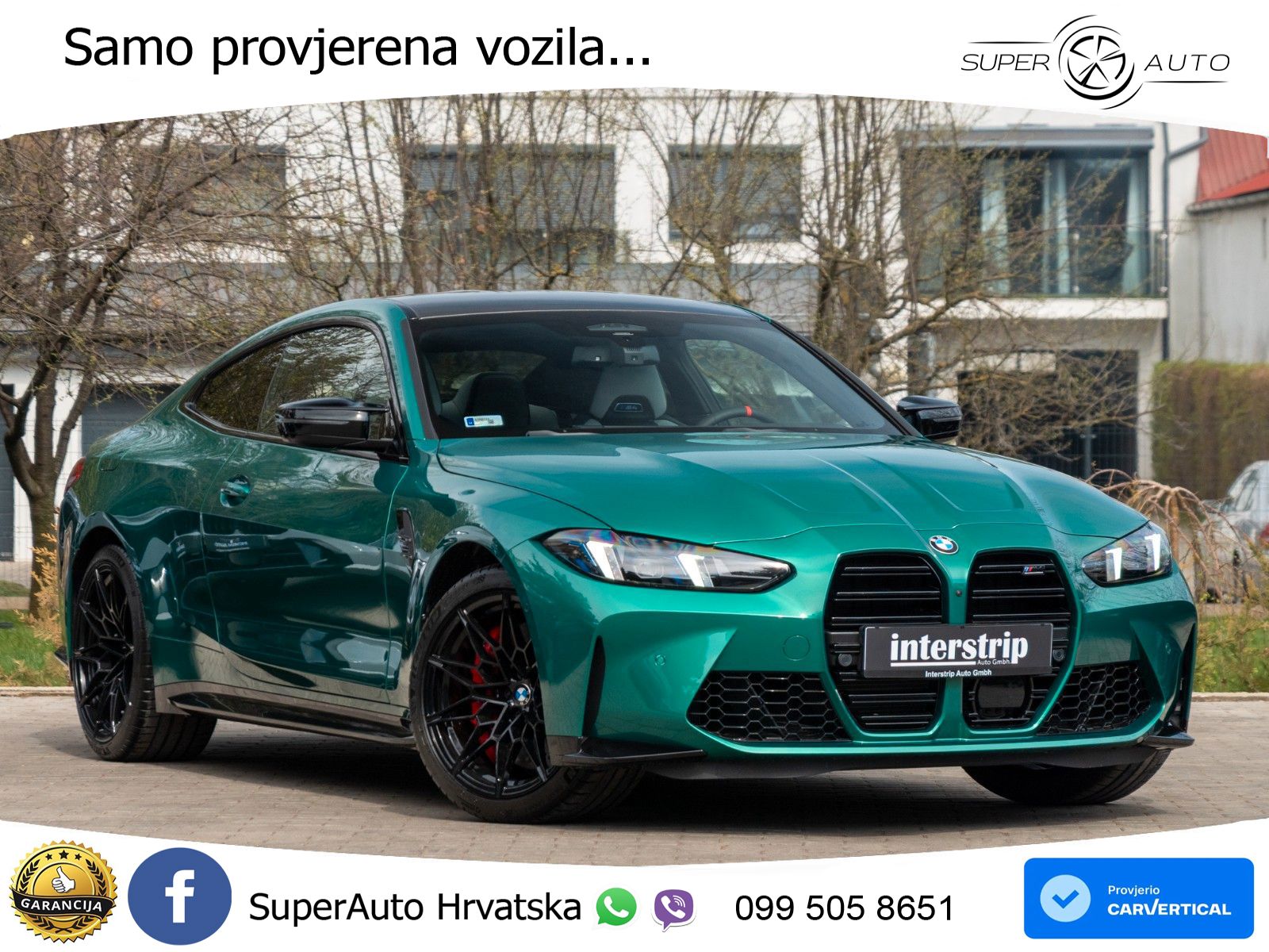 BMW M4 Competition 3.0 (530 KS) xDrive Steptronic LED+GR SJED+ACC