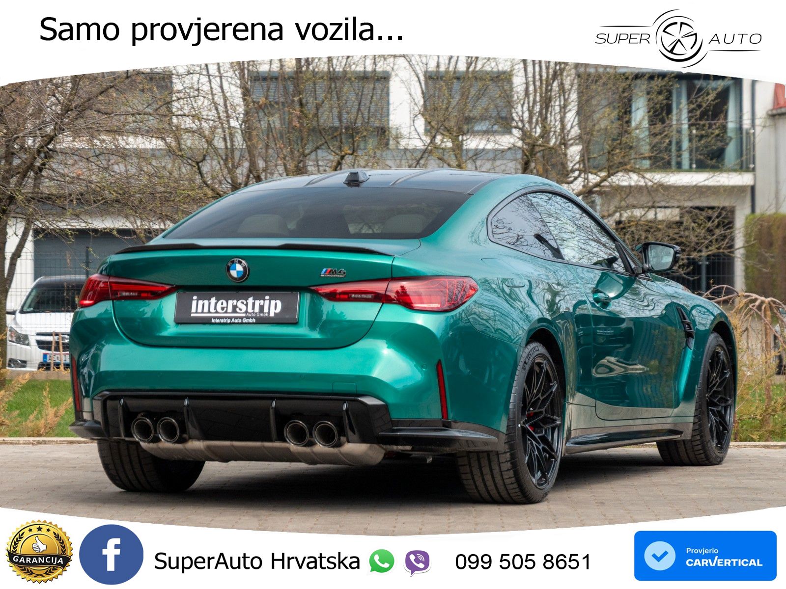 BMW M4 Competition 3.0 (530 KS) xDrive Steptronic LED+GR SJED+ACC