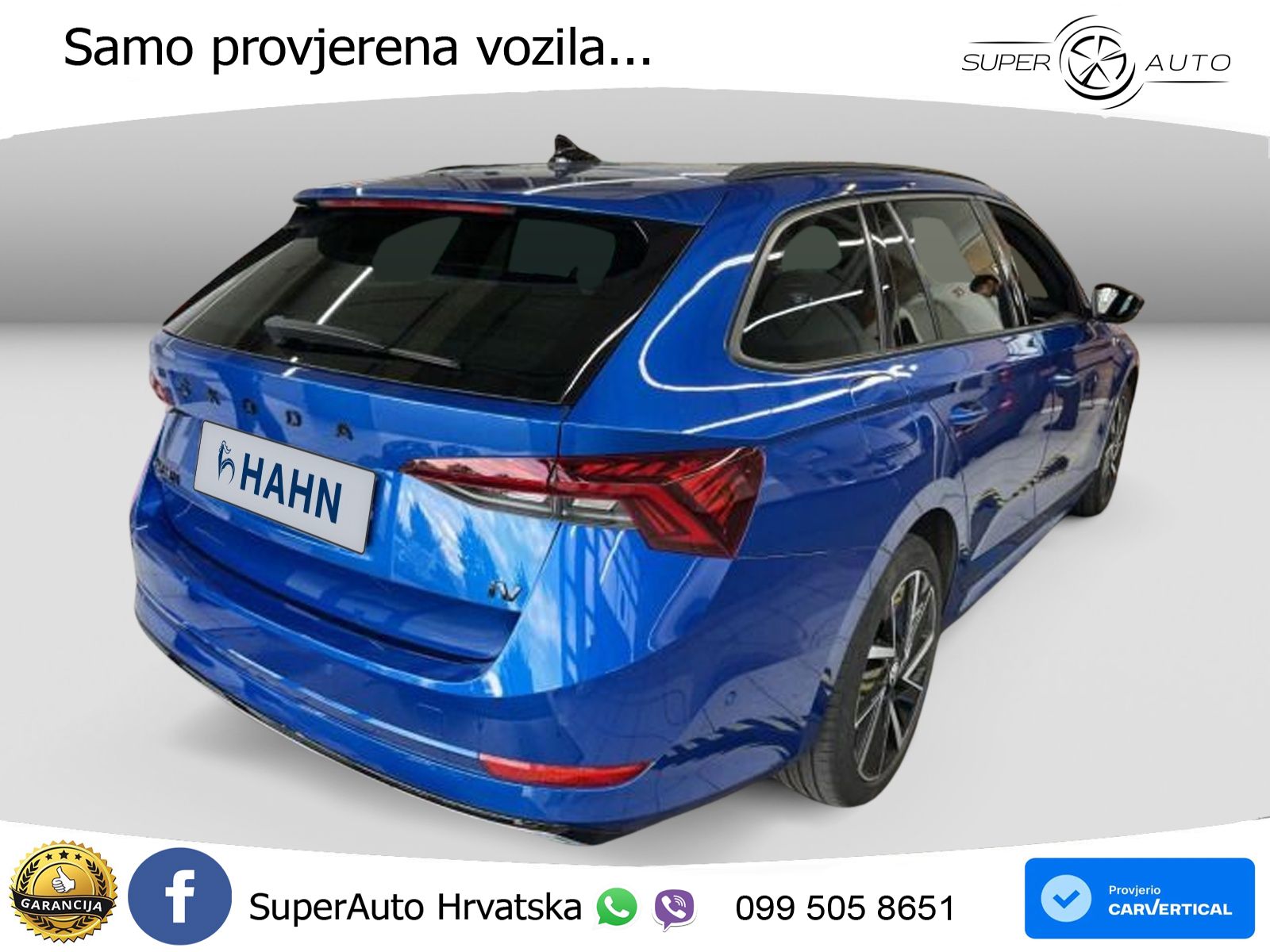 Škoda Octavia Combi iV 1.4 TSI (204 KS) DSG SportLine LED+GR SJED+ACC