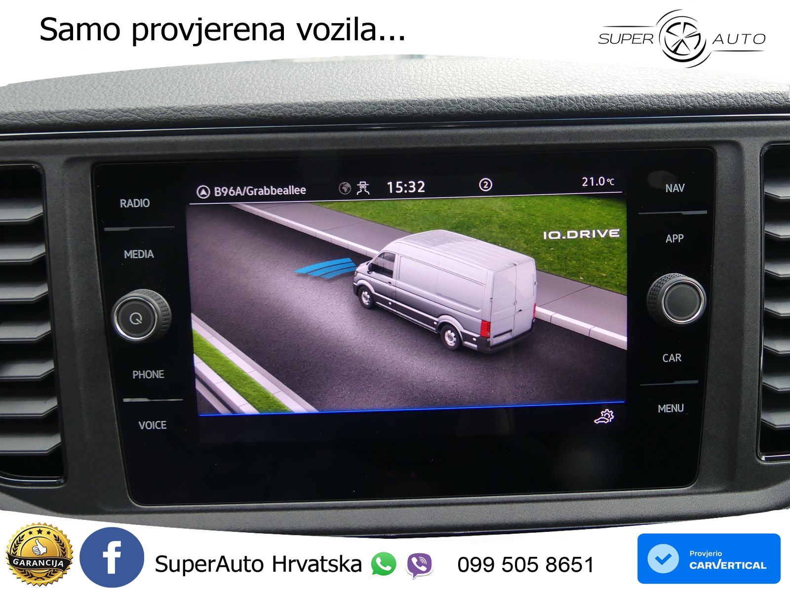 Volkswagen Crafter Kombi 35 2.0 TDI MR Autom. RAMPE/9-SITZE 140 KS