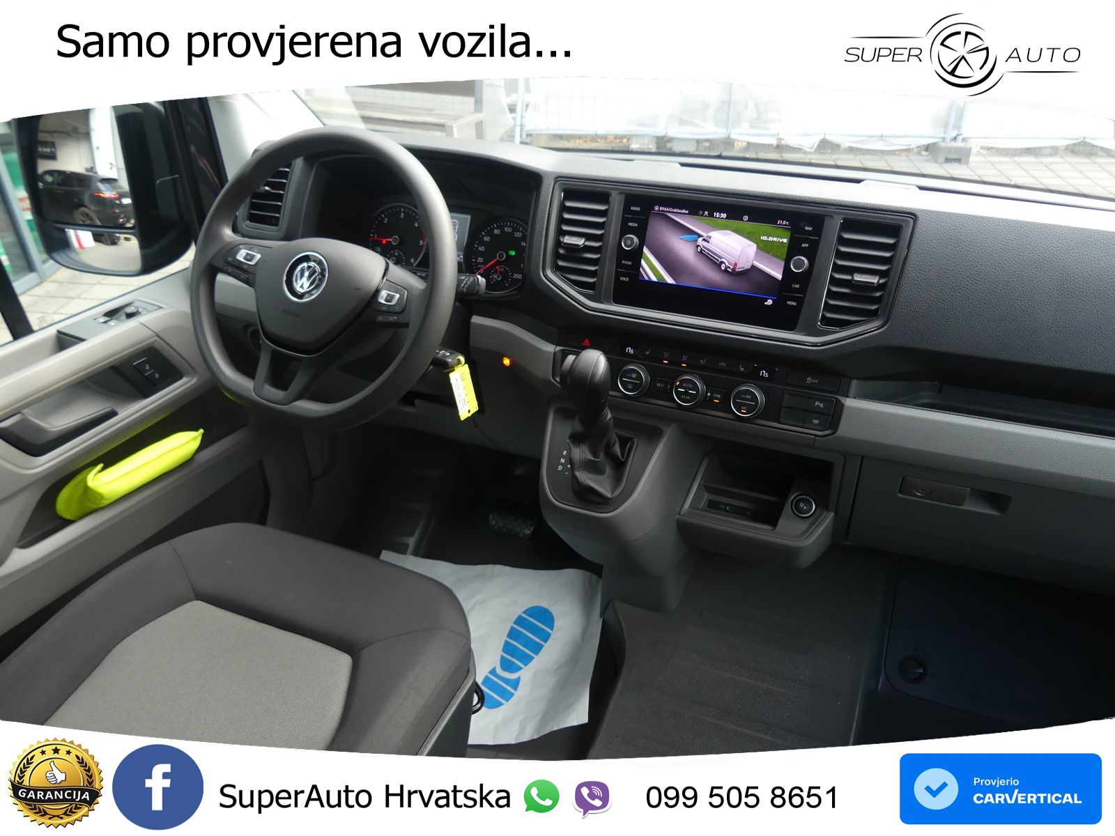 Volkswagen Crafter Kombi 35 2.0 TDI MR Autom. RAMPE/9-SITZE 140 KS