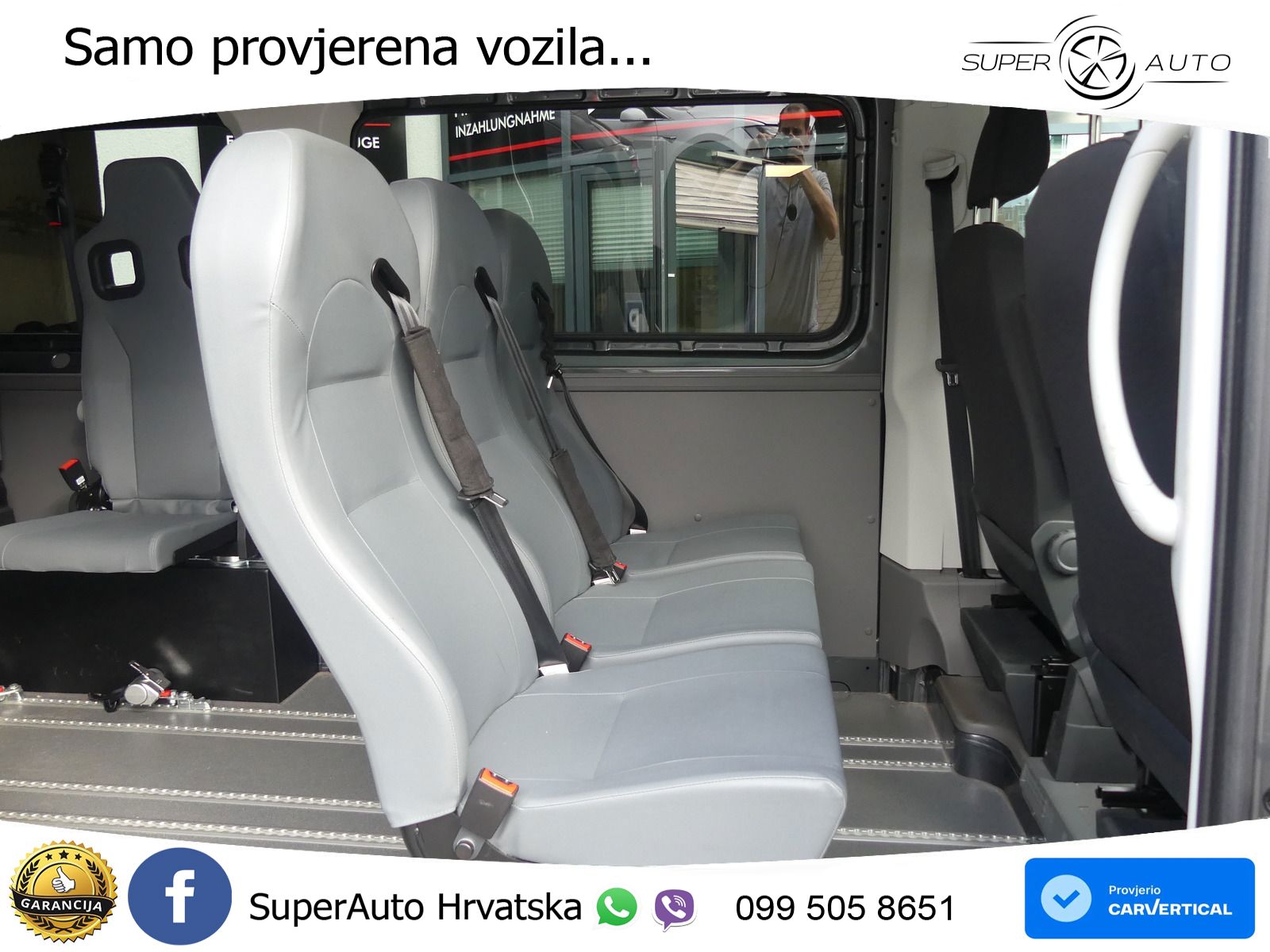 Volkswagen Crafter Kombi 35 2.0 TDI MR Autom. RAMPE/9-SITZE 140 KS