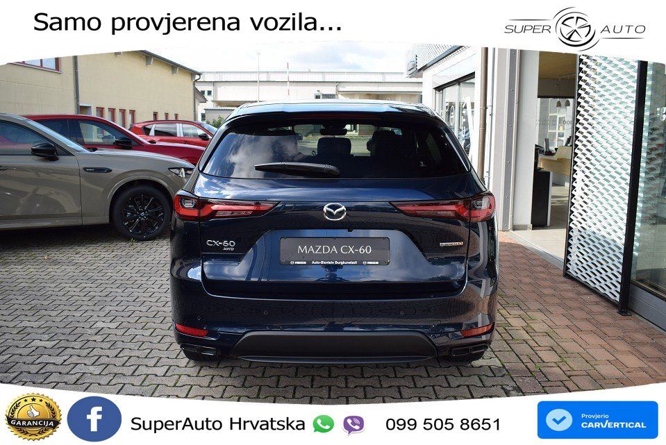 Mazda CX-60 3.3 e-Skyactiv D (254 KS) AWD Automatic MATRIX+GR SJED+KAM