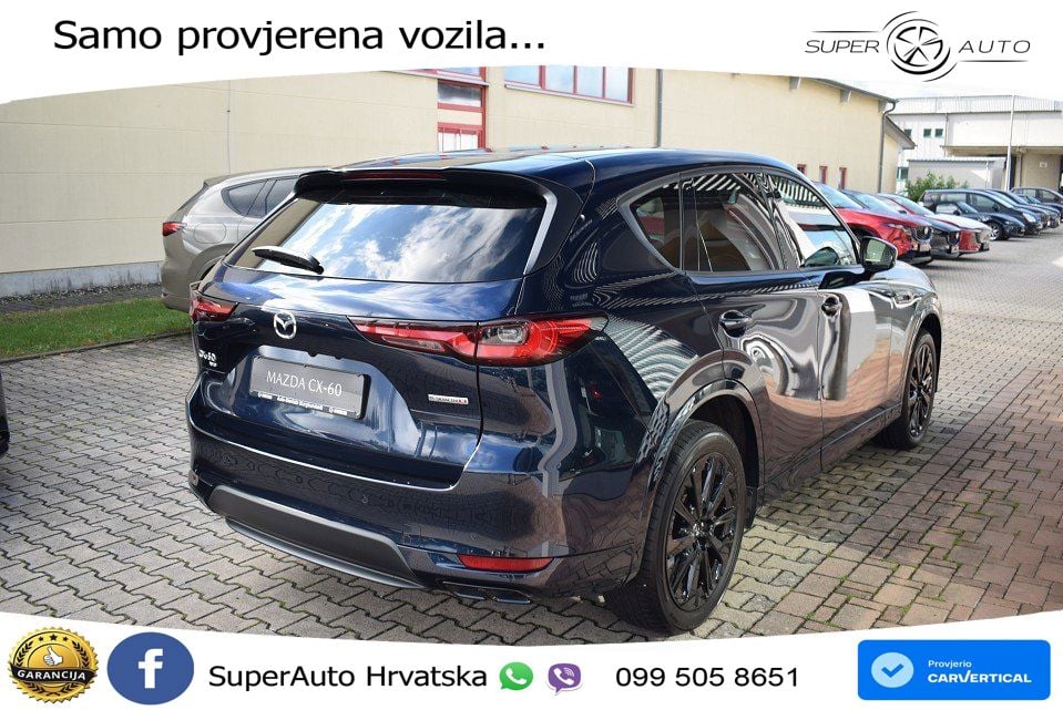 Mazda CX-60 3.3 e-Skyactiv D (254 KS) AWD Automatic MATRIX+GR SJED+KAM
