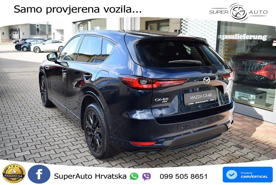Mazda CX-60 3.3 e-Skyactiv D (254 KS) AWD Automatic MATRIX+GR SJED+KAM