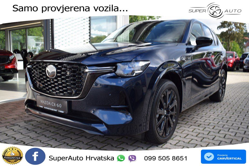 Mazda CX-60 3.3 e-Skyactiv D (254 KS) AWD Automatic MATRIX+GR SJED+KAM