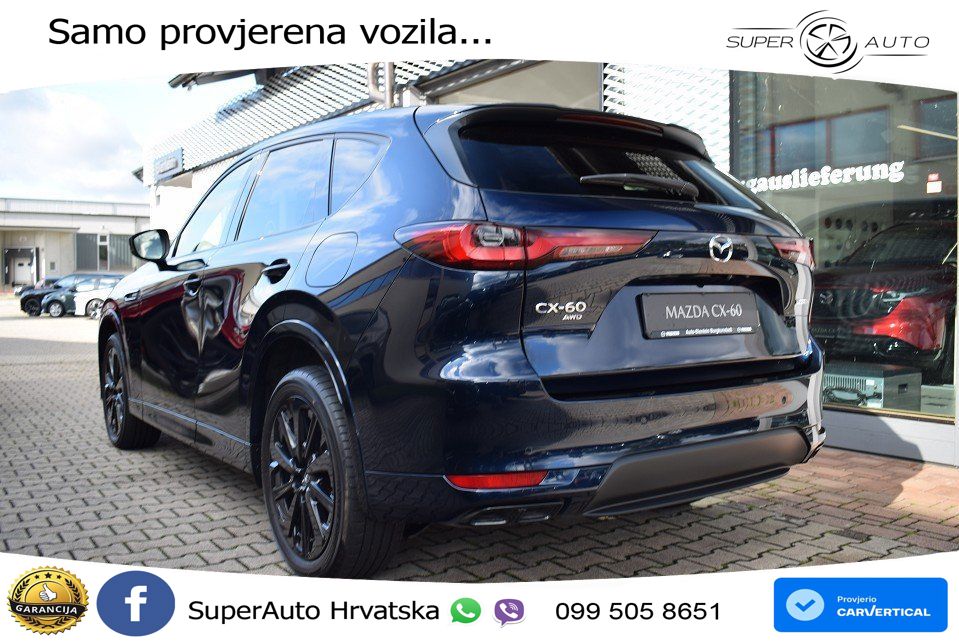 Mazda CX-60 3.3 e-Skyactiv D (254 KS) AWD Automatic MATRIX+GR SJED+KAM