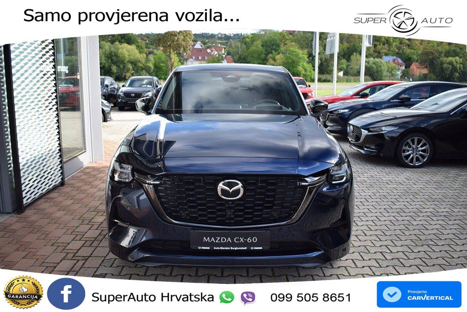 Mazda CX-60 3.3 e-Skyactiv D (254 KS) AWD Automatic MATRIX+GR SJED+KAM