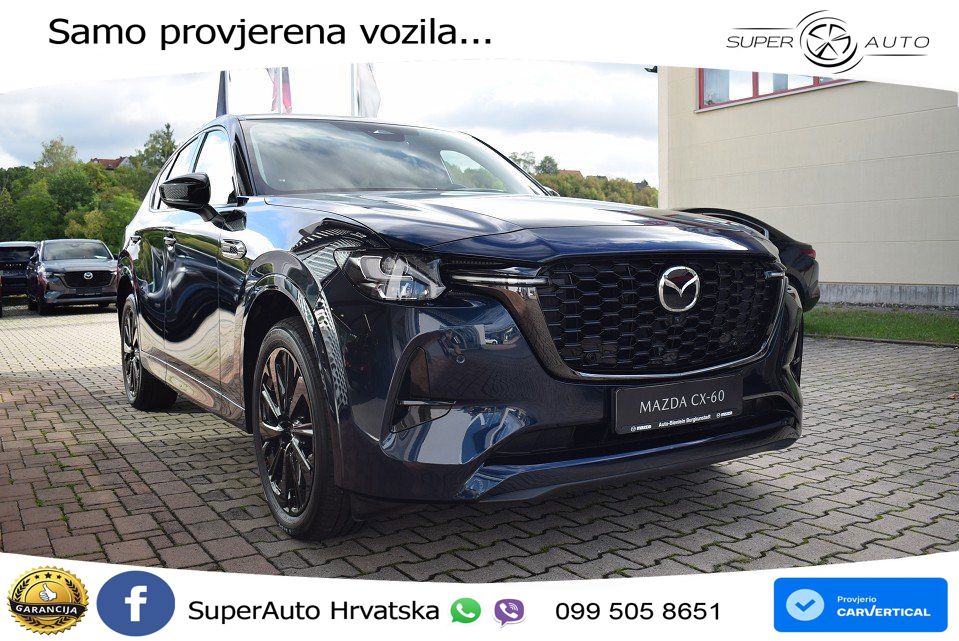 Mazda CX-60 3.3 e-Skyactiv D (254 KS) AWD Automatic MATRIX+GR SJED+KAM