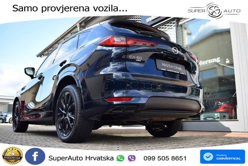 Mazda CX-60 3.3 e-Skyactiv D (254 KS) AWD Automatic MATRIX+GR SJED+KAM