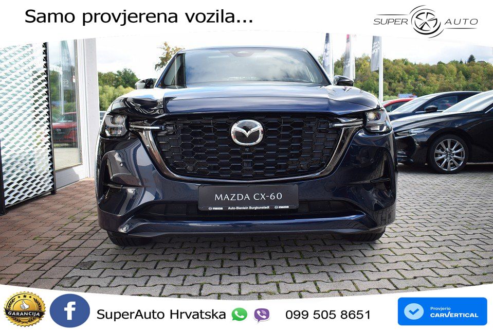 Mazda CX-60 3.3 e-Skyactiv D (254 KS) AWD Automatic MATRIX+GR SJED+KAM