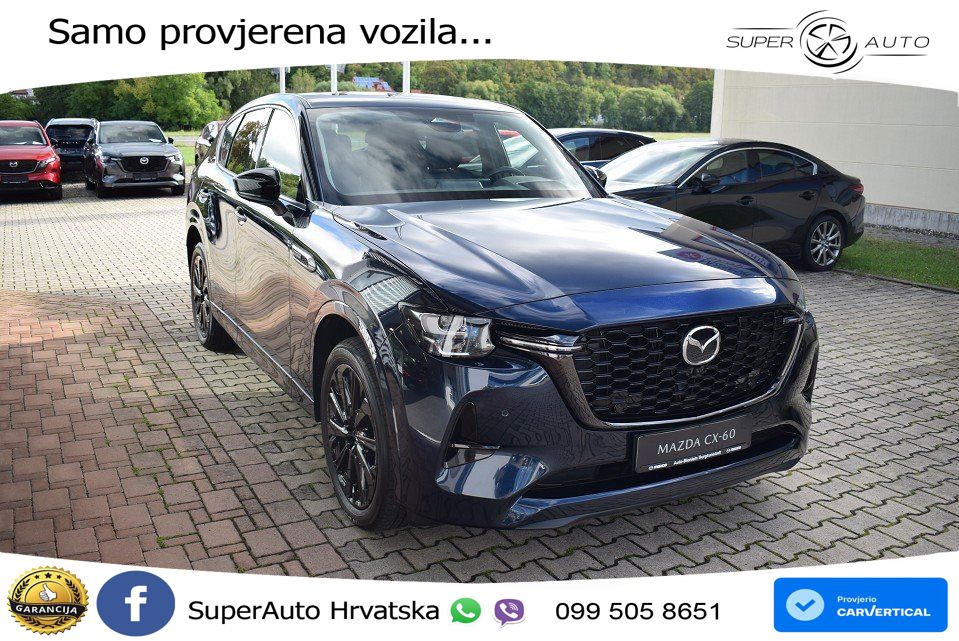 Mazda CX-60 3.3 e-Skyactiv D (254 KS) AWD Automatic MATRIX+GR SJED+KAM