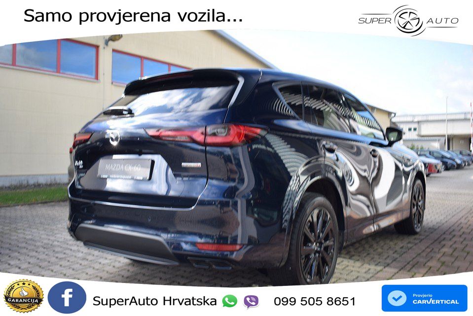 Mazda CX-60 3.3 e-Skyactiv D (254 KS) AWD Automatic MATRIX+GR SJED+KAM