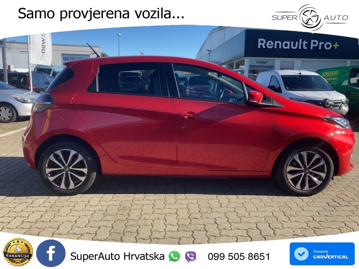 Renault Zoe 52 kWh (135 KS) Electric Techno