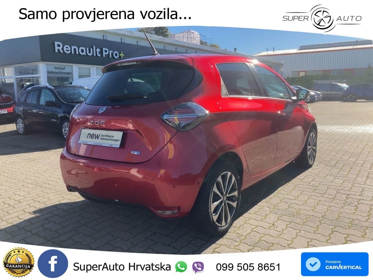 Renault Zoe 52 kWh (135 KS) Electric Techno