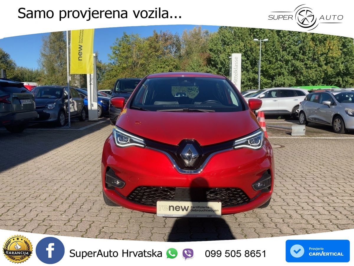 Renault Zoe 52 kWh (135 KS) Electric Techno