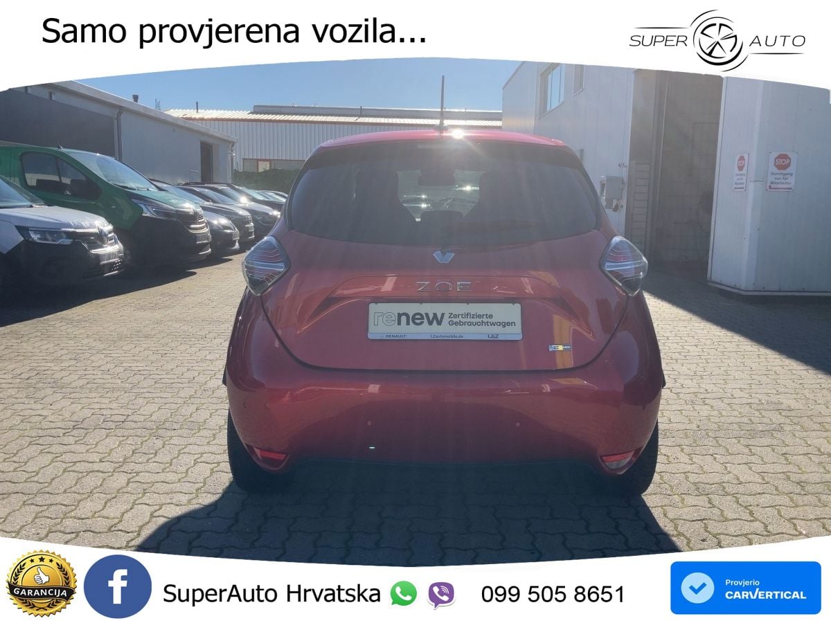 Renault Zoe 52 kWh (135 KS) Electric Techno