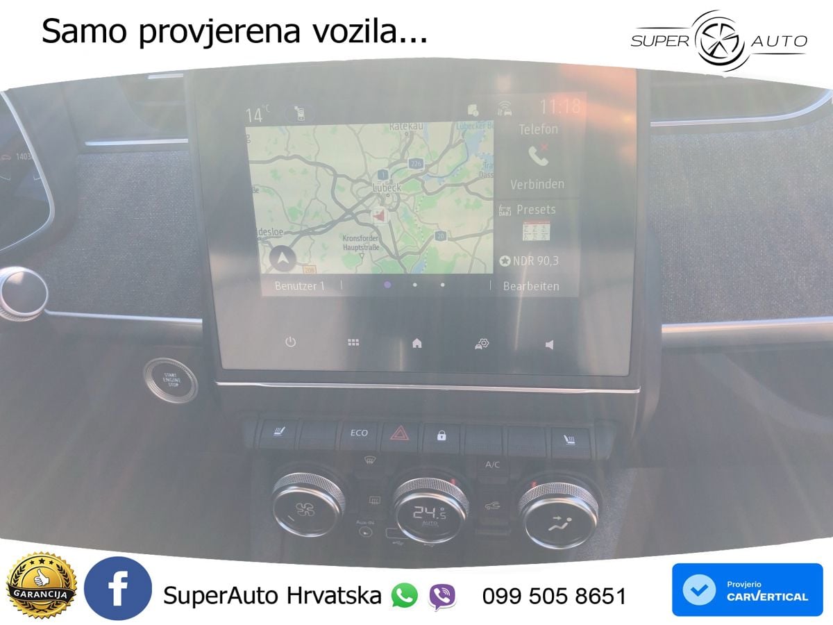 Renault Zoe 52 kWh (135 KS) Electric Techno