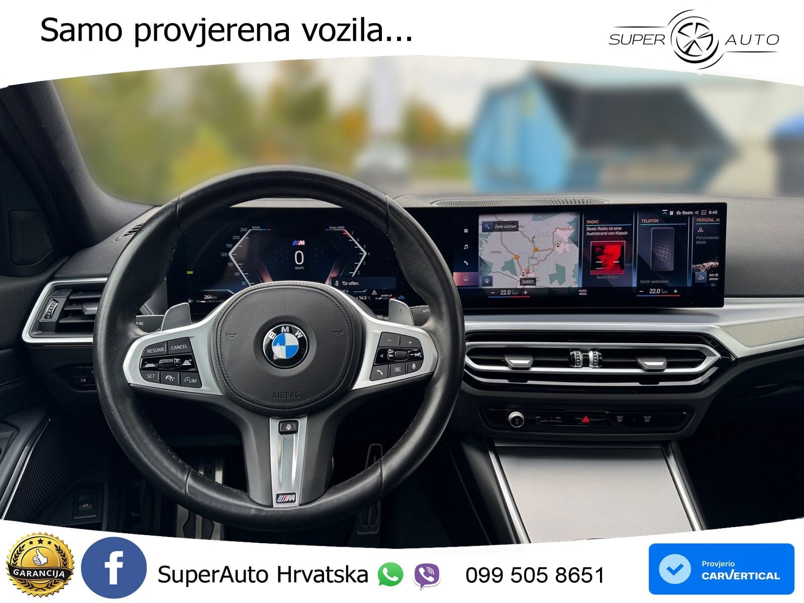 BMW 320i (184 KS) Steptronic M Sport LED+GR SJED+ACC