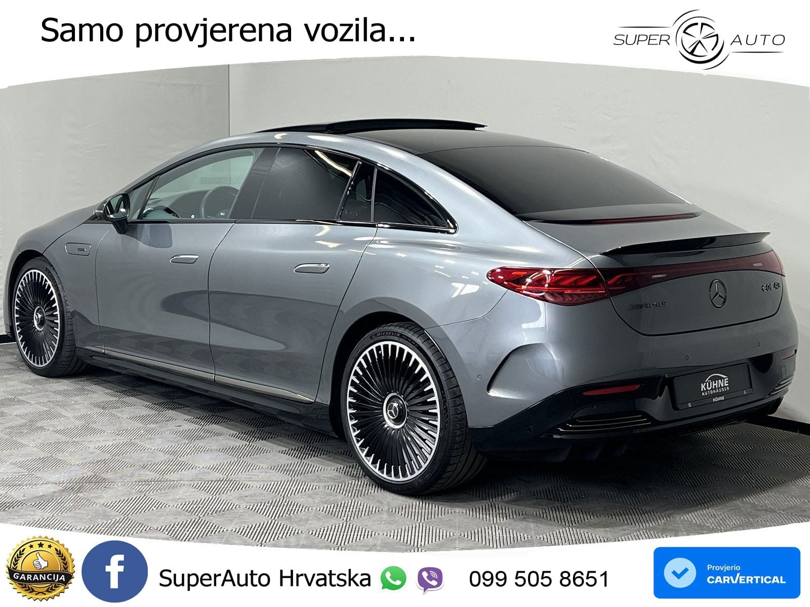 Mercedes EQE AMG 43 100 kWh (476 KS) 4MATIC ACC+HEAD+4xGR SJED+360+PANO