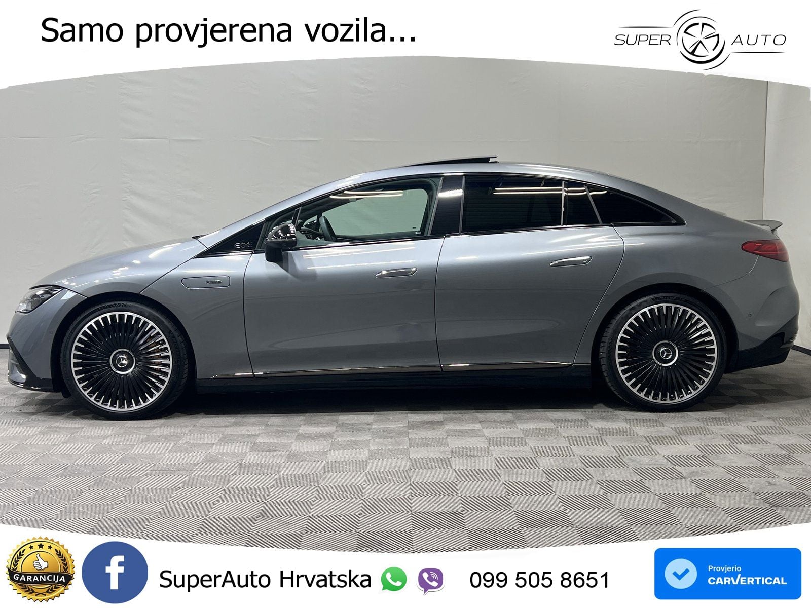 Mercedes EQE AMG 43 100 kWh (476 KS) 4MATIC ACC+HEAD+4xGR SJED+360+PANO