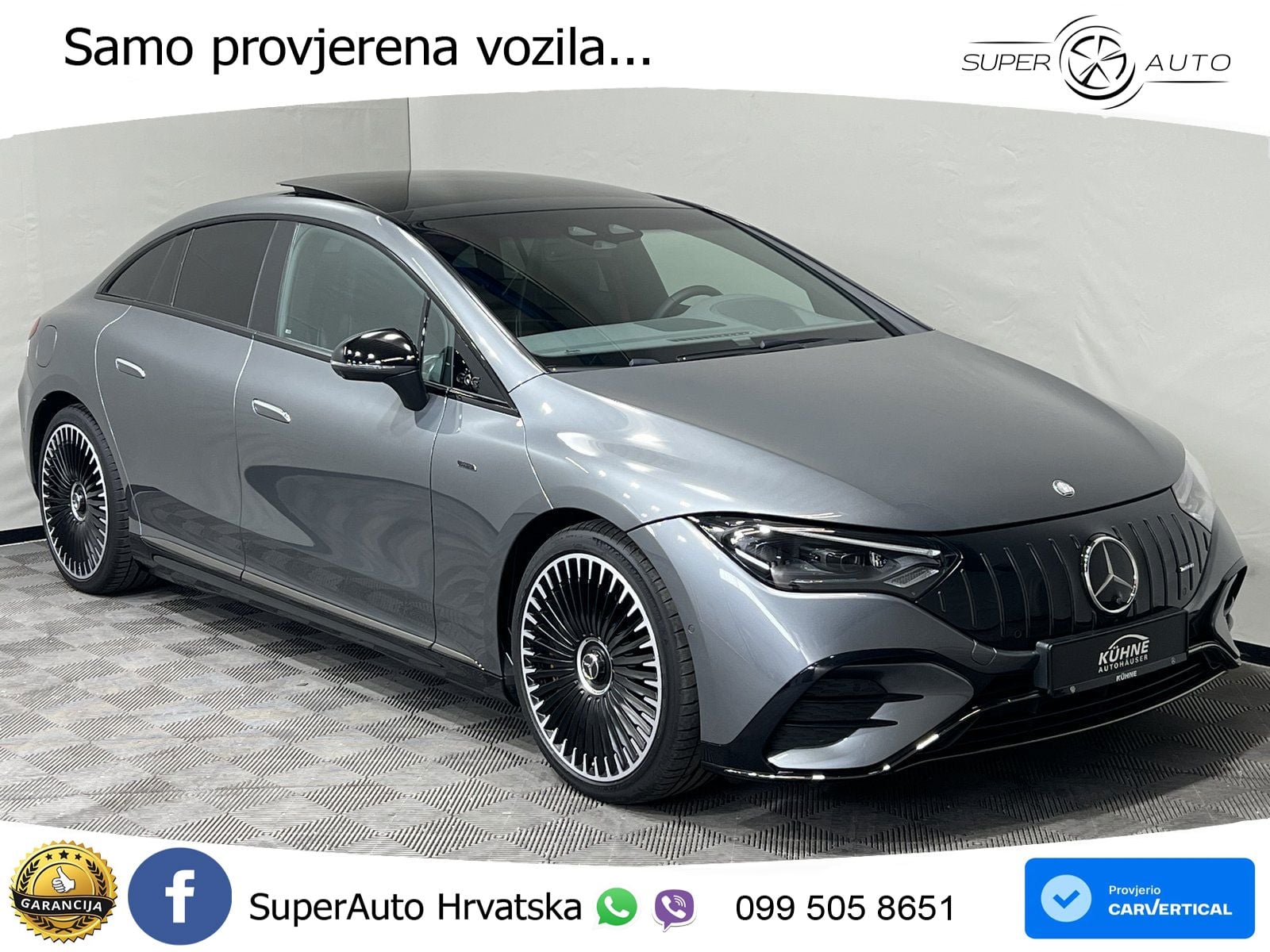Mercedes EQE AMG 43 100 kWh (476 KS) 4MATIC ACC+HEAD+4xGR SJED+360+PANO