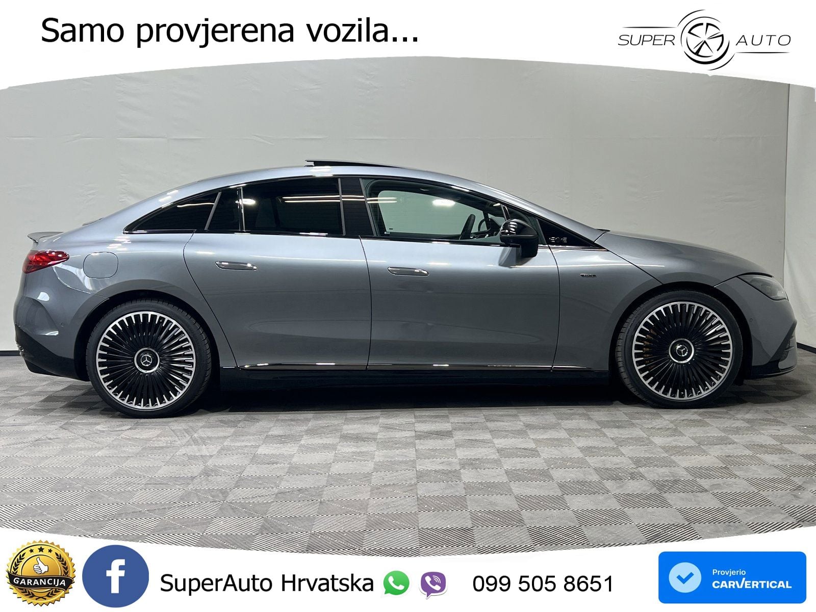 Mercedes EQE AMG 43 100 kWh (476 KS) 4MATIC ACC+HEAD+4xGR SJED+360+PANO