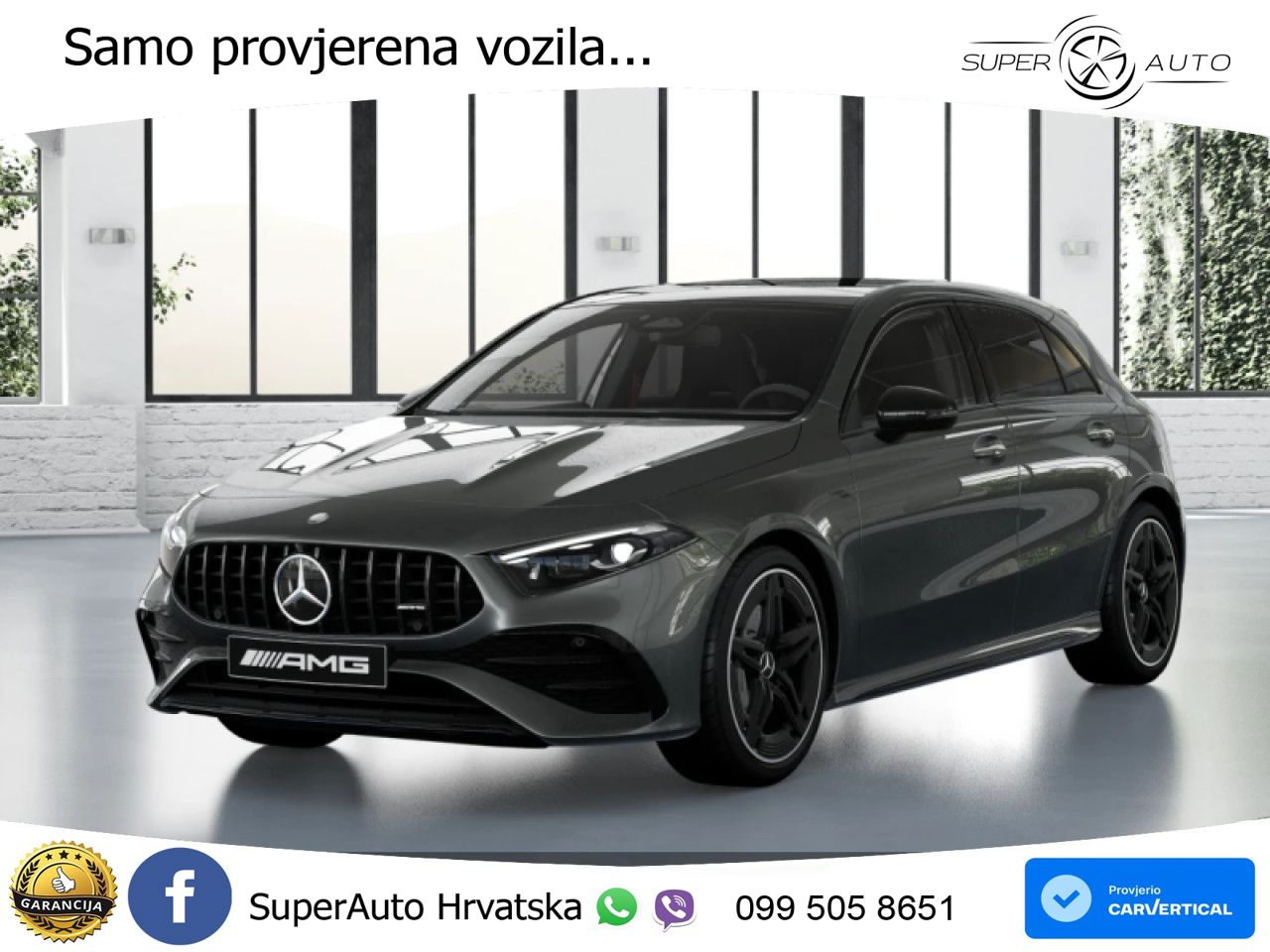 Mercedes-Benz AMG A 35 4MATIC AMG SPEEDSHIFT DCT ACC+HEAD+GR SJED+360+PANO