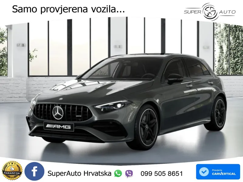 Mercedes-Benz AMG A 35 4MATIC AMG SPEEDSHIFT DCT ACC+HEAD+GR SJED+360+PANO