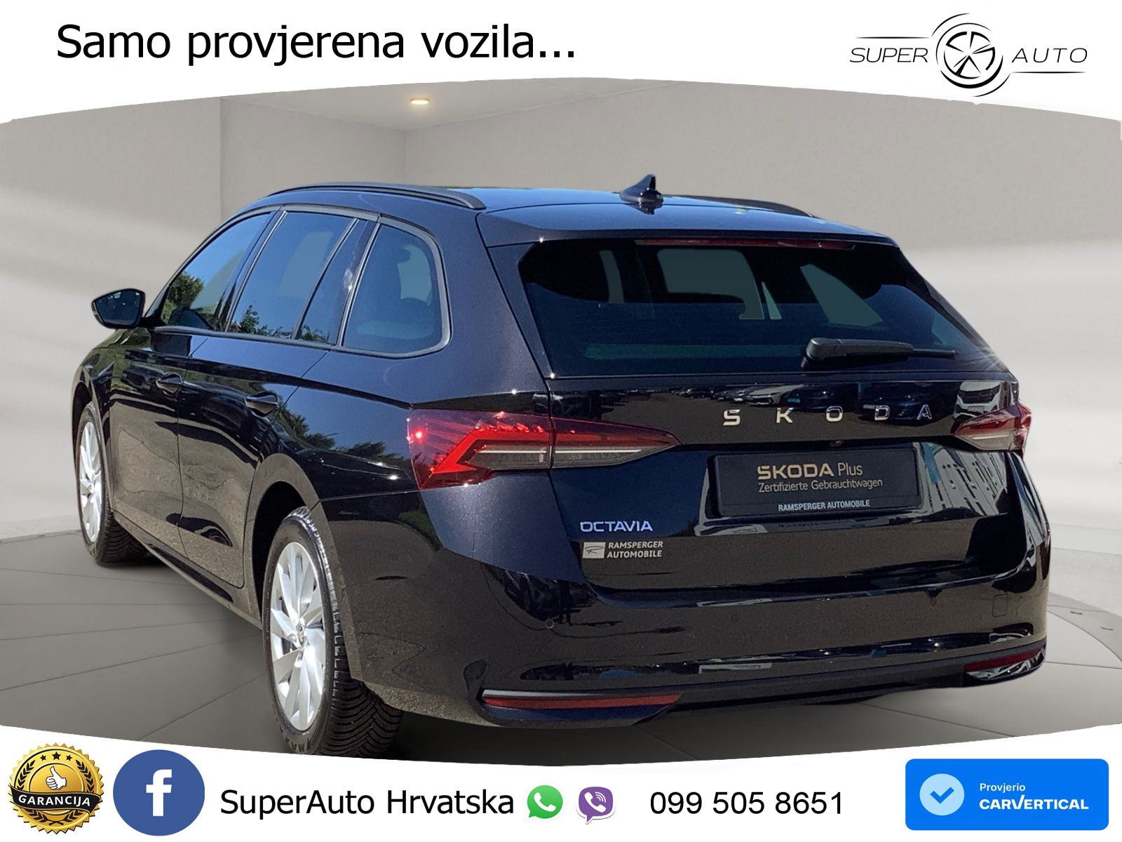 Škoda Octavia Combi 1.5 TSI (150 KS) DSG Selection LED+GR SJED+ACC