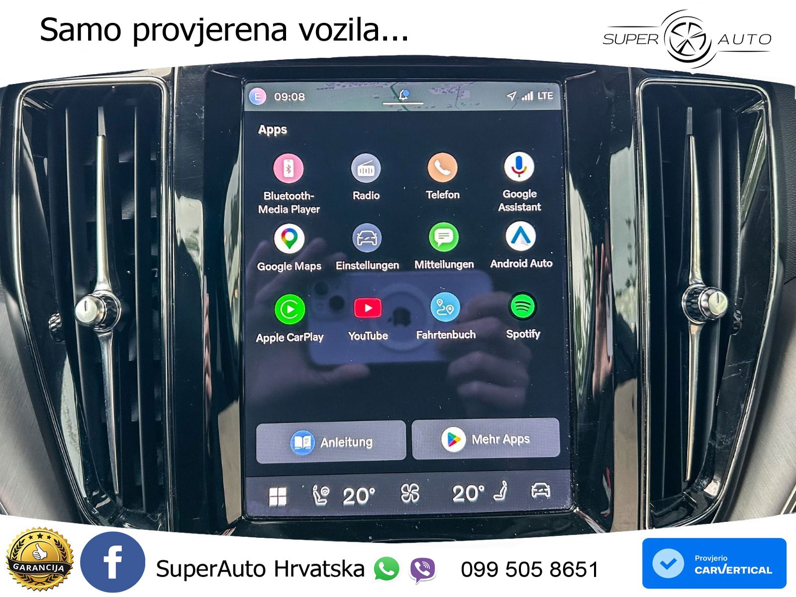 Volvo XC60 B4 Diesel FWD Geartronic LED+GR SJED+ACC