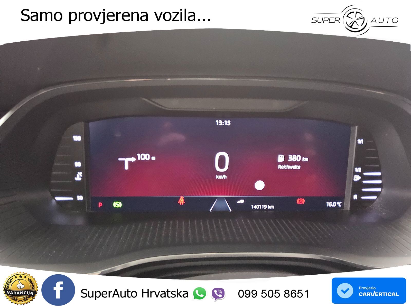 Škoda Octavia Combi 2.0 TDI (150 KS) DSG LED+GR SJED+ACC