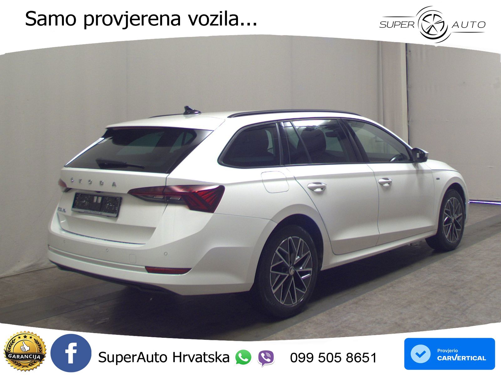 Škoda Octavia Combi 2.0 TDI (150 KS) DSG LED+GR SJED+ACC