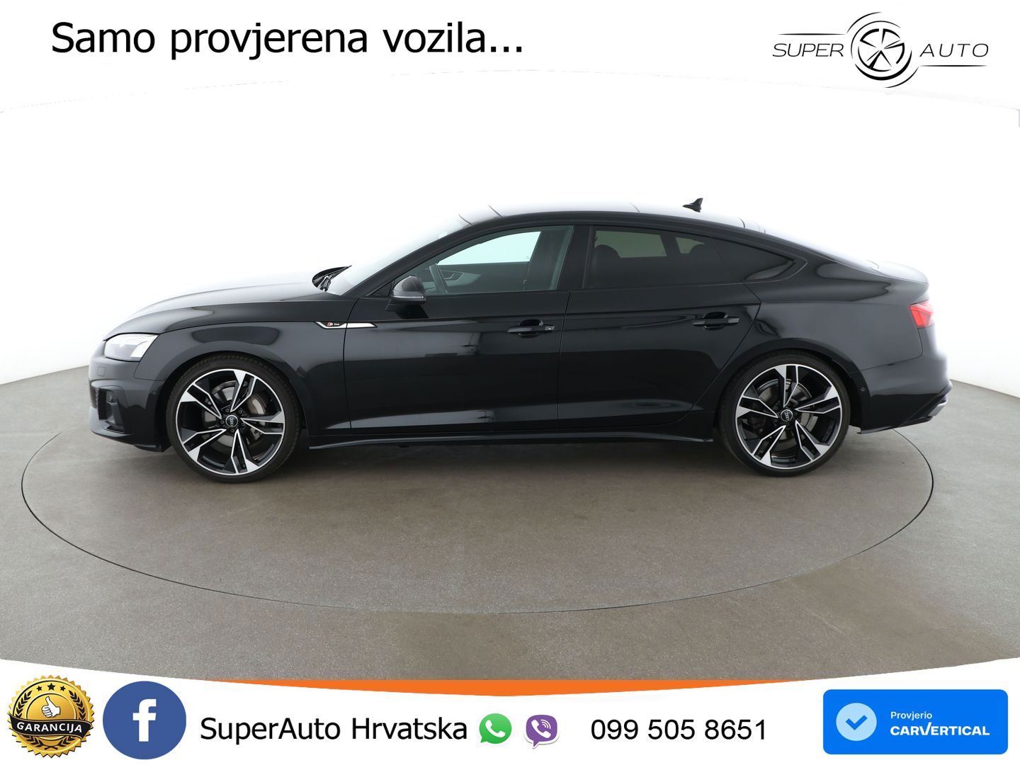 Audi A5 Sportback  40 TFSI (204 KS) S tronic S line LED+GR SJED+ACC