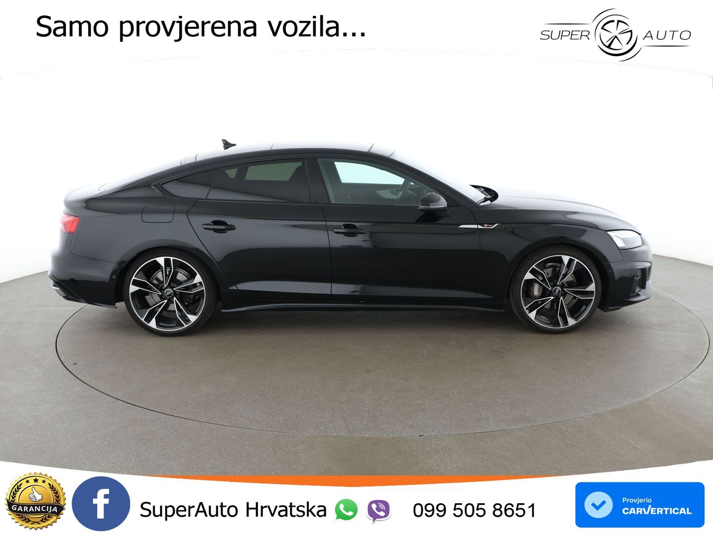 Audi A5 Sportback  40 TFSI (204 KS) S tronic S line LED+GR SJED+ACC