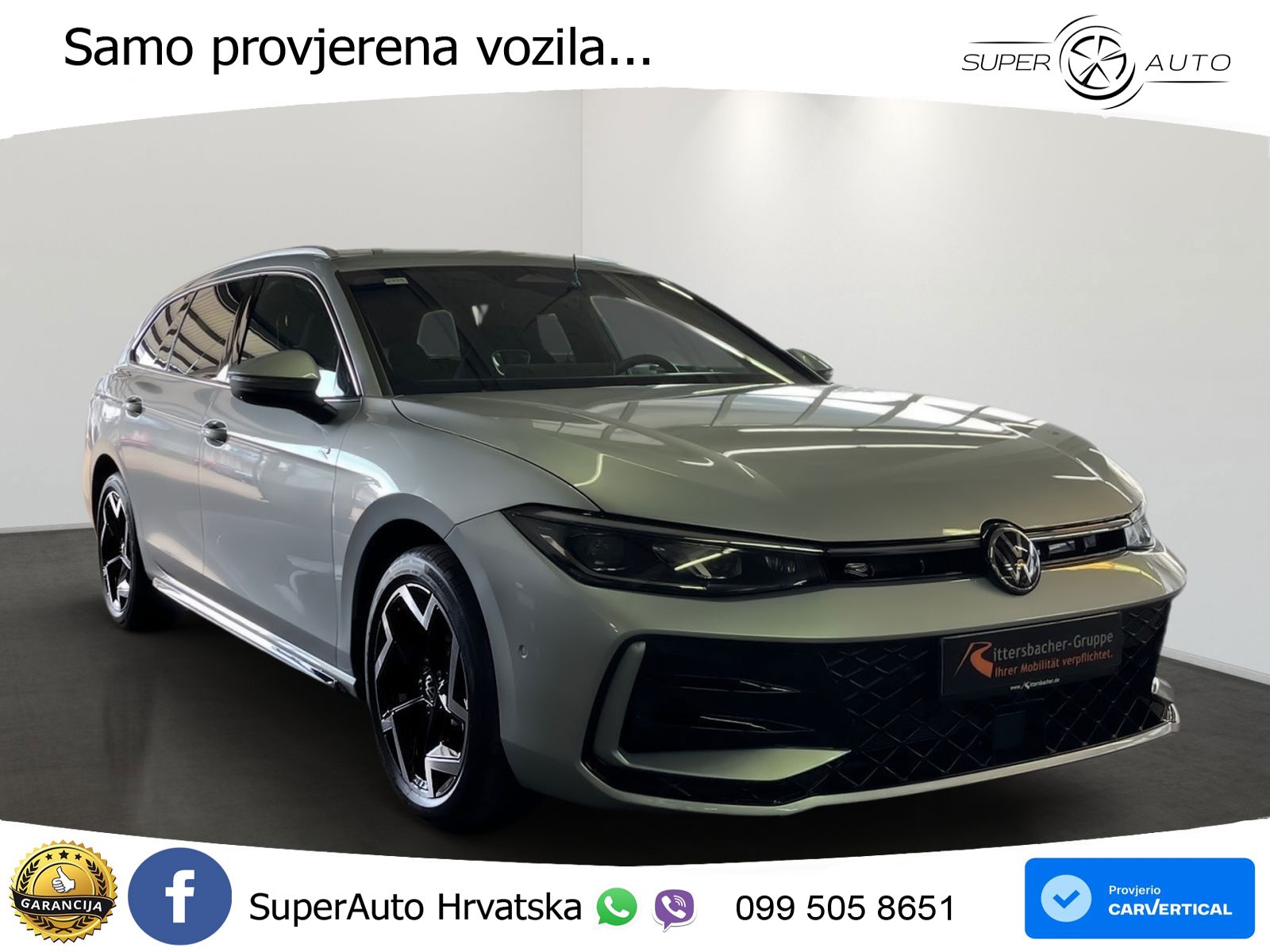 Volkswagen Passat Variant 1.5 TSI (204 KS) eHybrid DSG R-Line LED+GR SJED+ACC