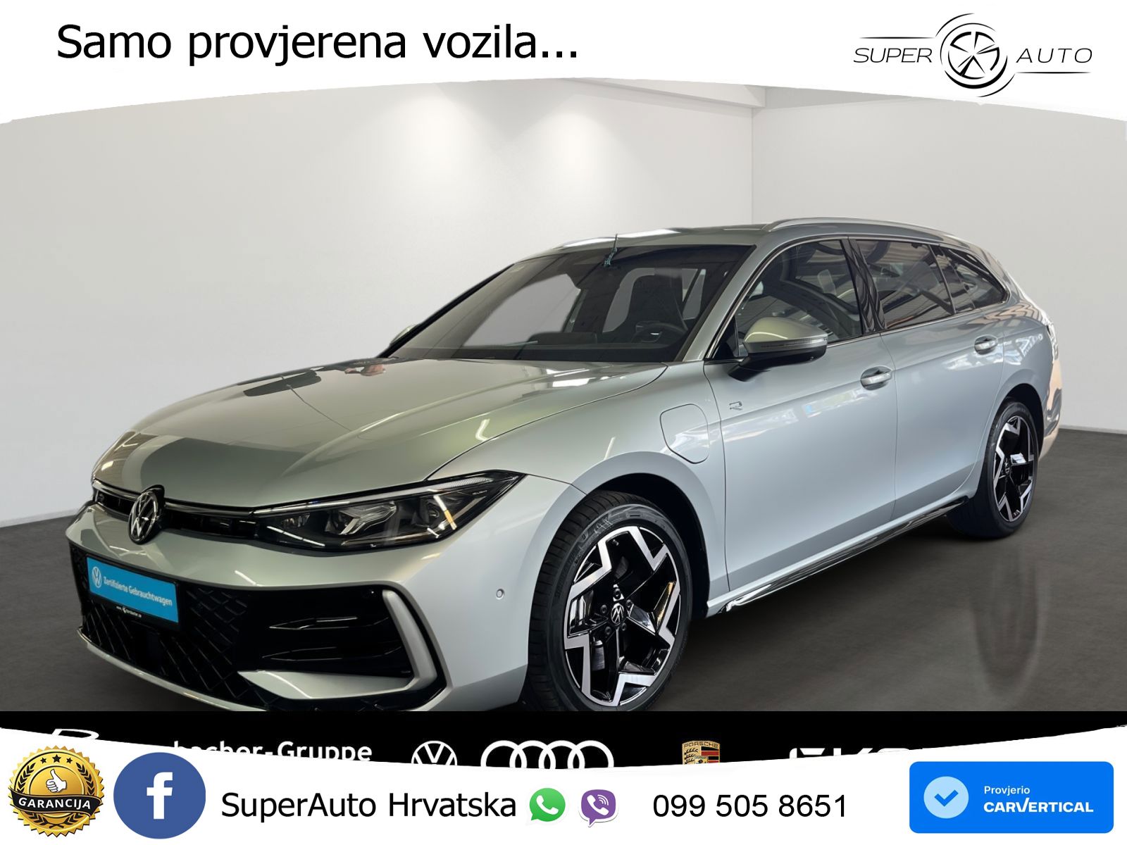 Volkswagen Passat Variant 1.5 TSI (204 KS) eHybrid DSG R-Line LED+GR SJED+ACC