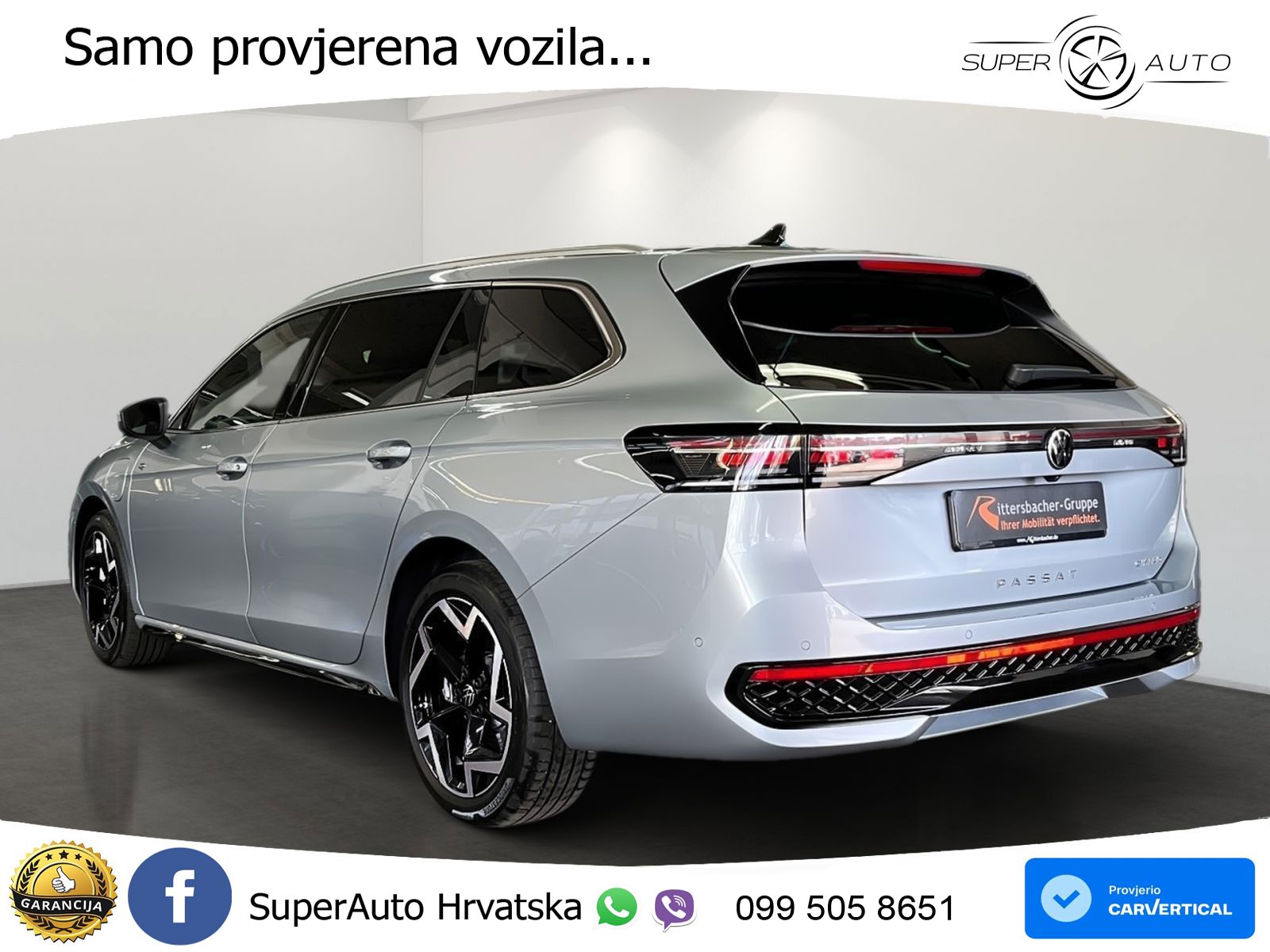 Volkswagen Passat Variant 1.5 TSI (204 KS) eHybrid DSG R-Line LED+GR SJED+ACC