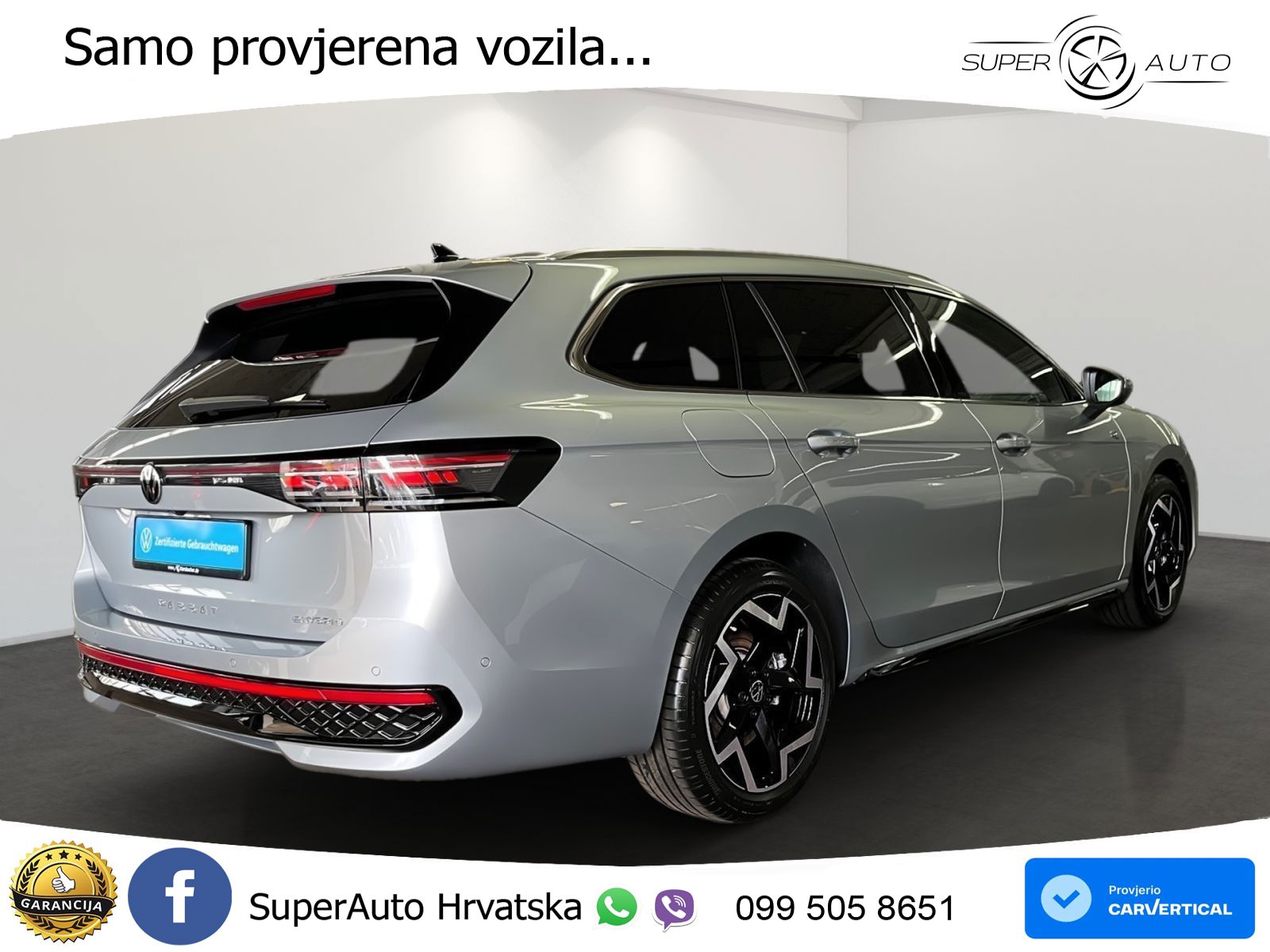 Volkswagen Passat Variant 1.5 TSI (204 KS) eHybrid DSG R-Line LED+GR SJED+ACC