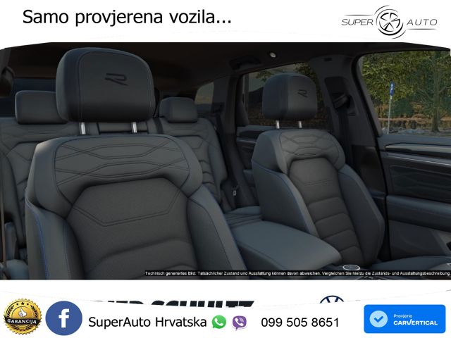 Volkswagen Touareg R 3.0 V6 TFSI (462 KS) 4MOTION Tiptronic ZRAČNI+ACC+GR SJED+KAM+PANO